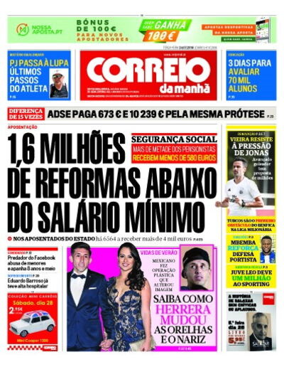 CM de hoje (24/07/2018)