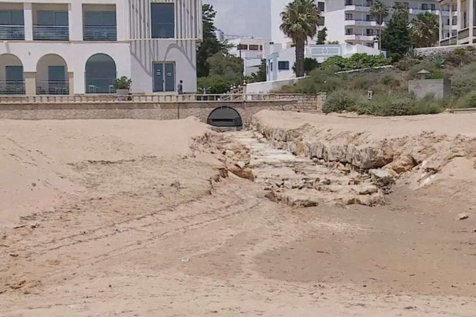 Praias interditas em Albufeira