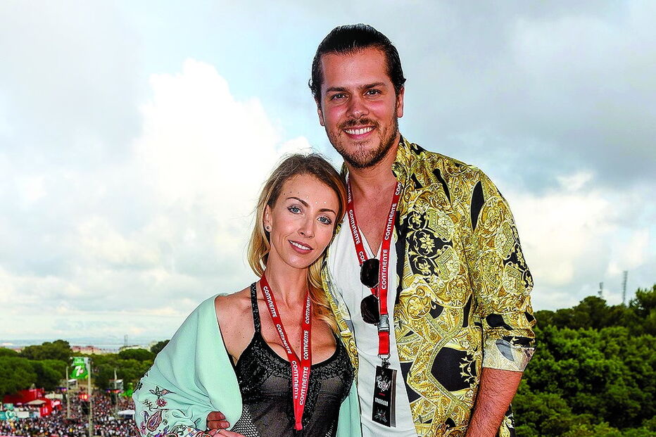 Laura Figueiredo e Mickael Carreira