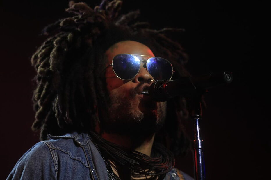 Lenny Kravitz atuou no Altice Arena