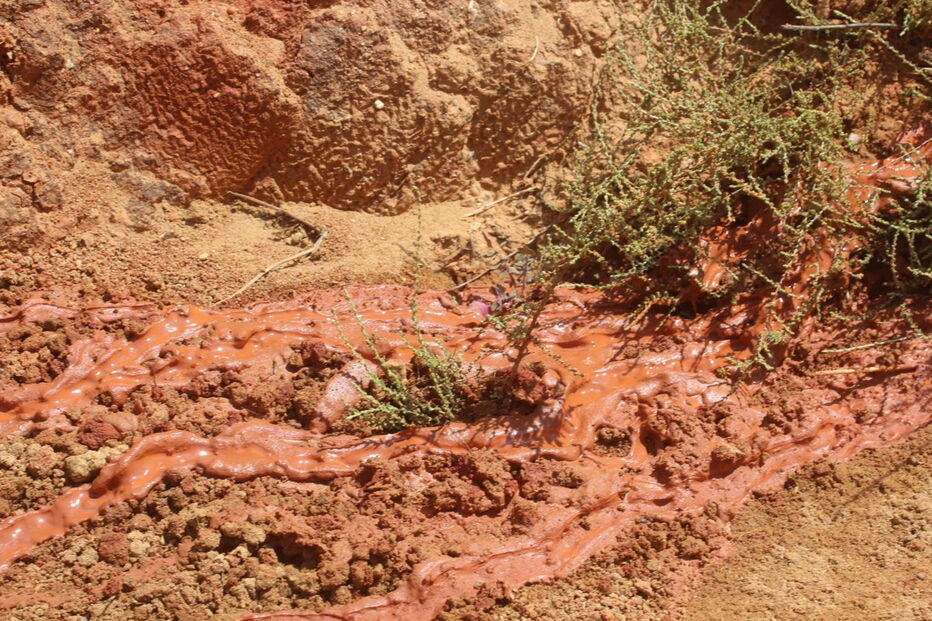 Acesso às escadas barrado