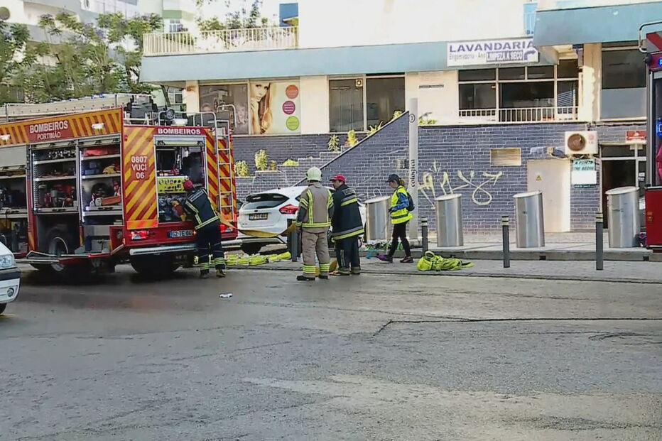 Incêndio em Portimão