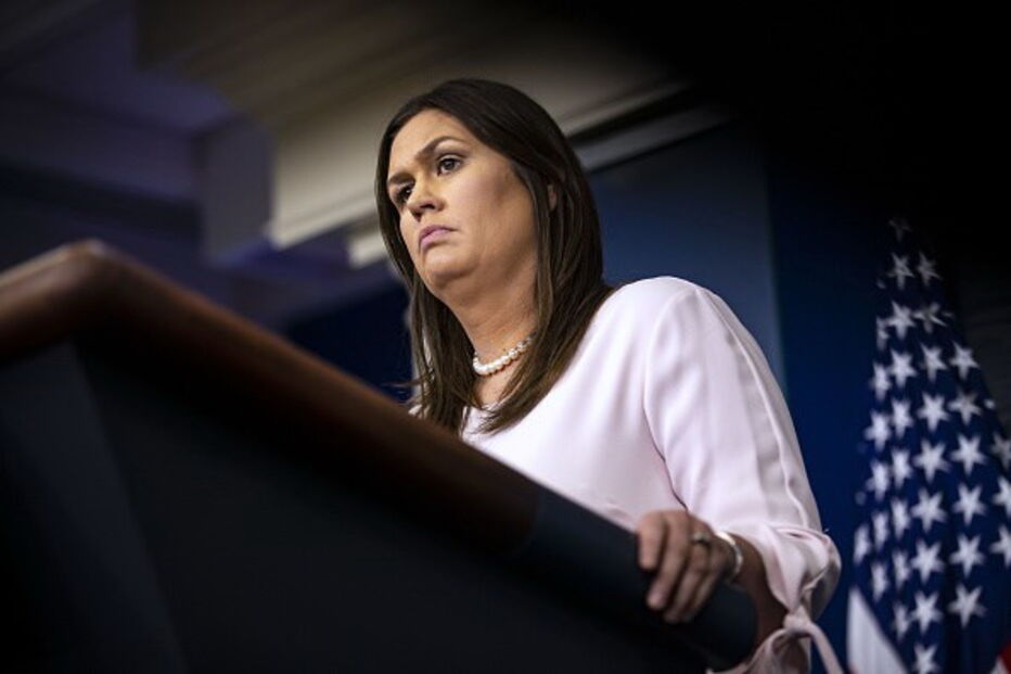 Sarah Huckabee Sanders, porta-voz da Casa Branca