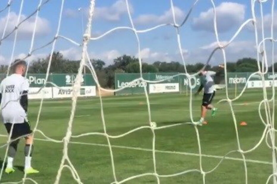 Sporting no primeiro treino da época 2018/2019
