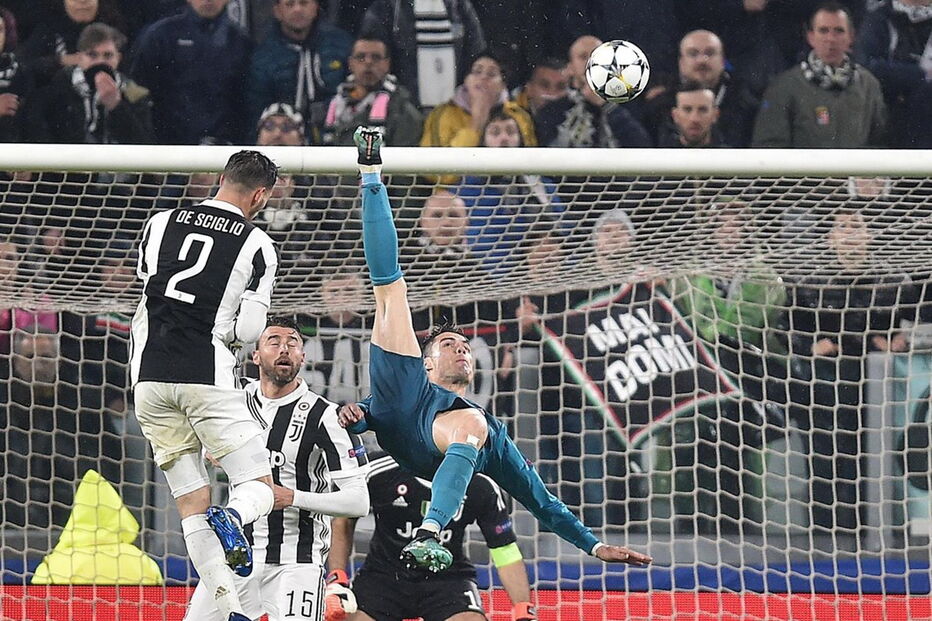 Ronaldo contra a Juventus na Liga dos Campeões