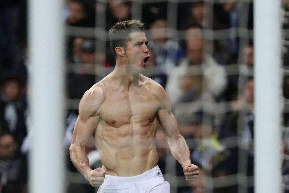 Ronaldo contra a Juventus na Liga dos Campeões