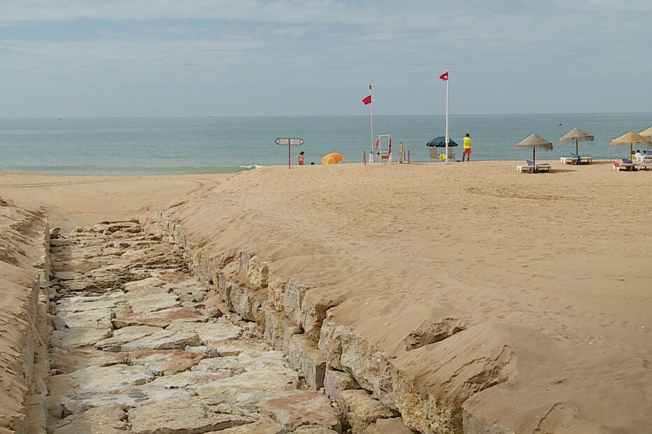 contaminação, praias, Albufeira