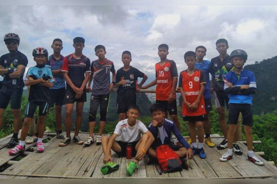 Tailândia, gruta, menores, mergulho