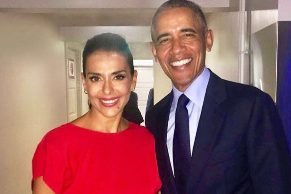 Catarina Furtado e Barack Obama