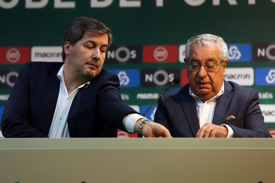 Bruno de Carvalho e Fernando Correia