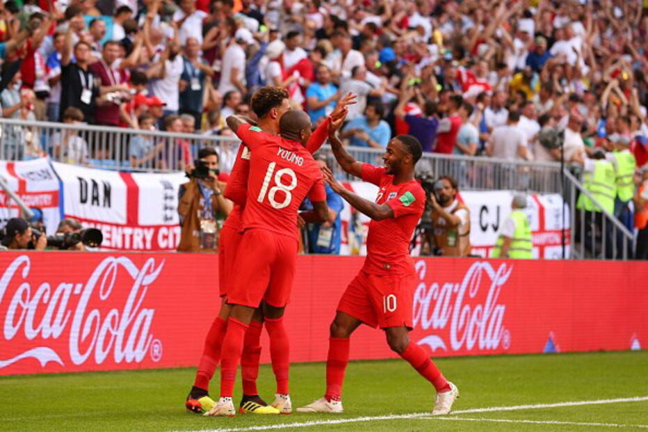 Inglaterra vence frente à Suécia