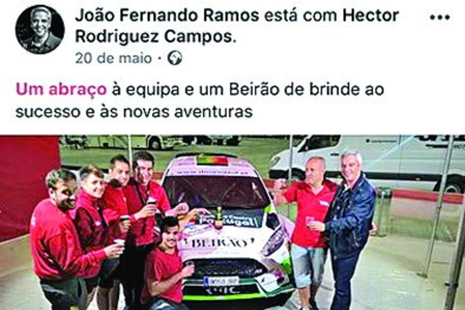 João Fernando Ramos agradece a equipa 