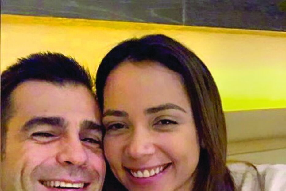 Fernanda fez declaração de amor ao empresário