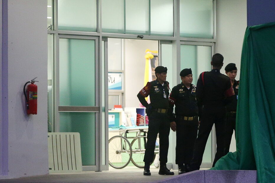 Hospital Chiang Rai Prachanukroh, onde estão hospitalizados quatro dos 12 rapazes que ficaram encurralados na gruta