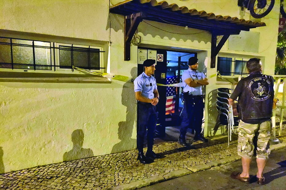 GNR foi a primeira força de segurança a chegar ao local e fechou o espaço onde, depois, a PJ esteve a recolher indícios 