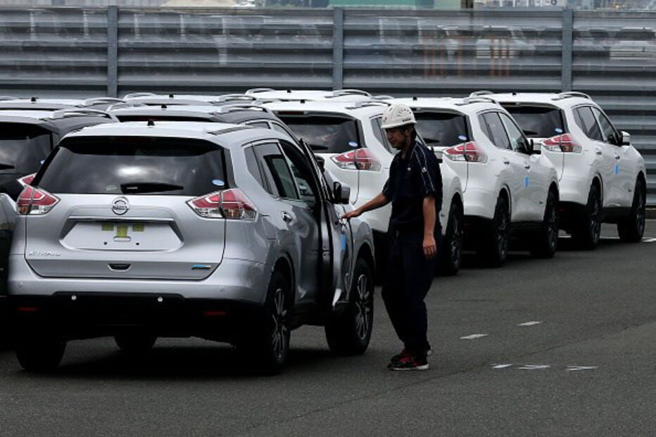 Fábrica da Nissan no Japão