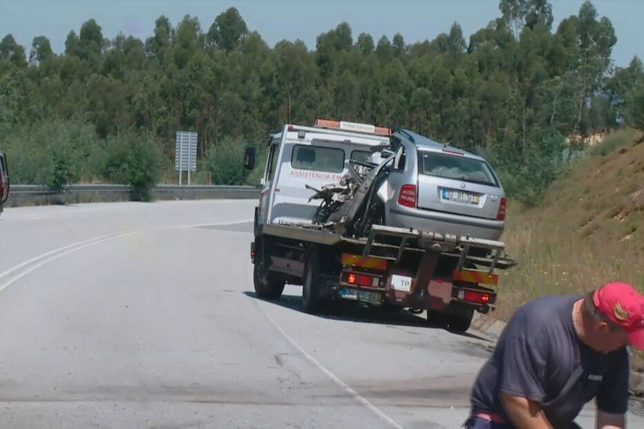 Colisão entre duas viaturas faz dois mortos em Coimbra