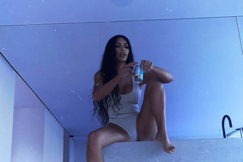 Kim Kardashian em sessão fotográfica