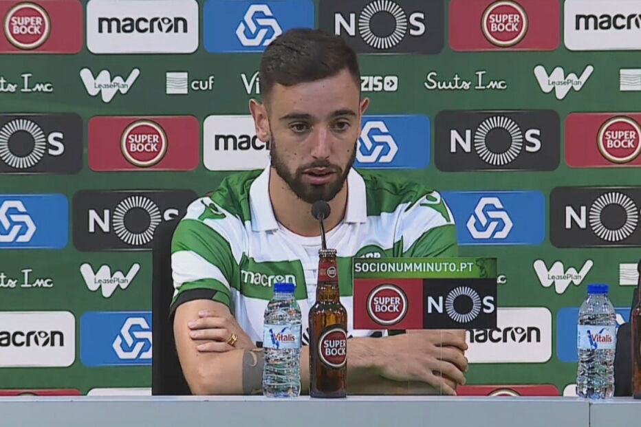 Bruno Fernandes, Sousa Cintra, Sporting, contrato