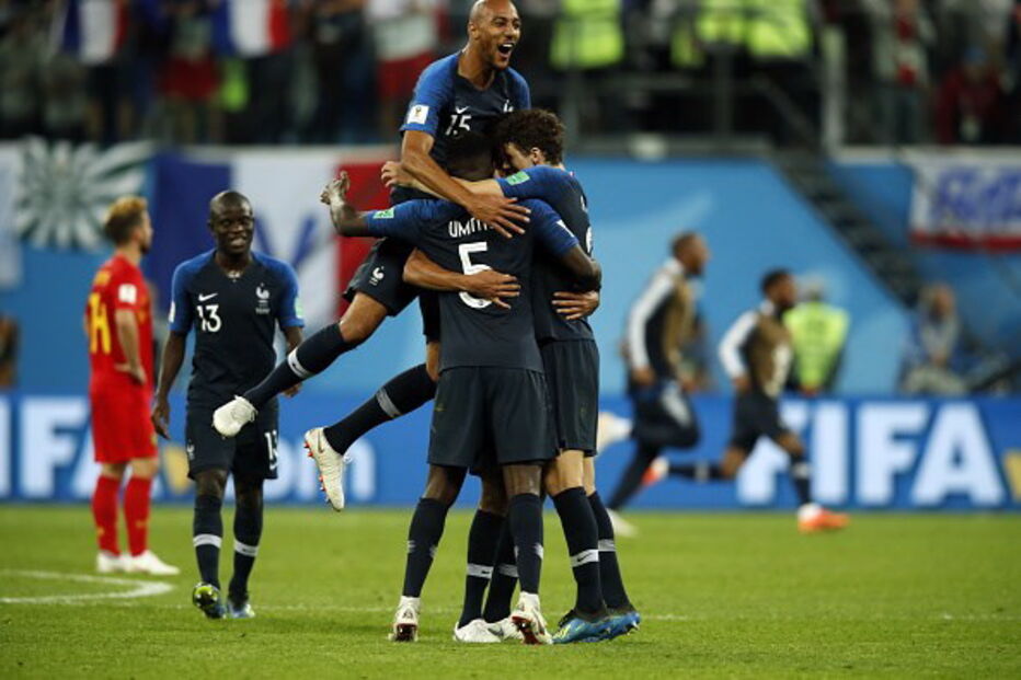 França vence a Bélgica e apura-se para a final do Mundial