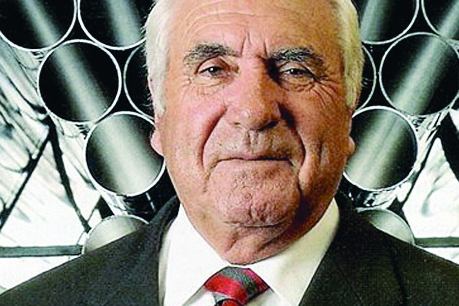 Comendador Fernando Teixeira é conhecido como “o rei do aço” 