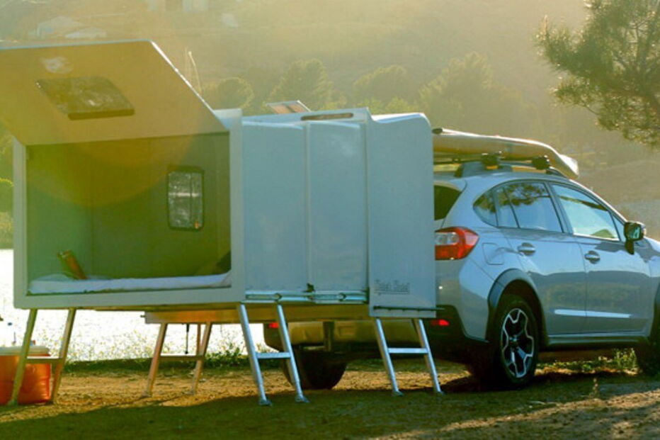 Caravana extensível sem rodas cria novo conceito de Hotel