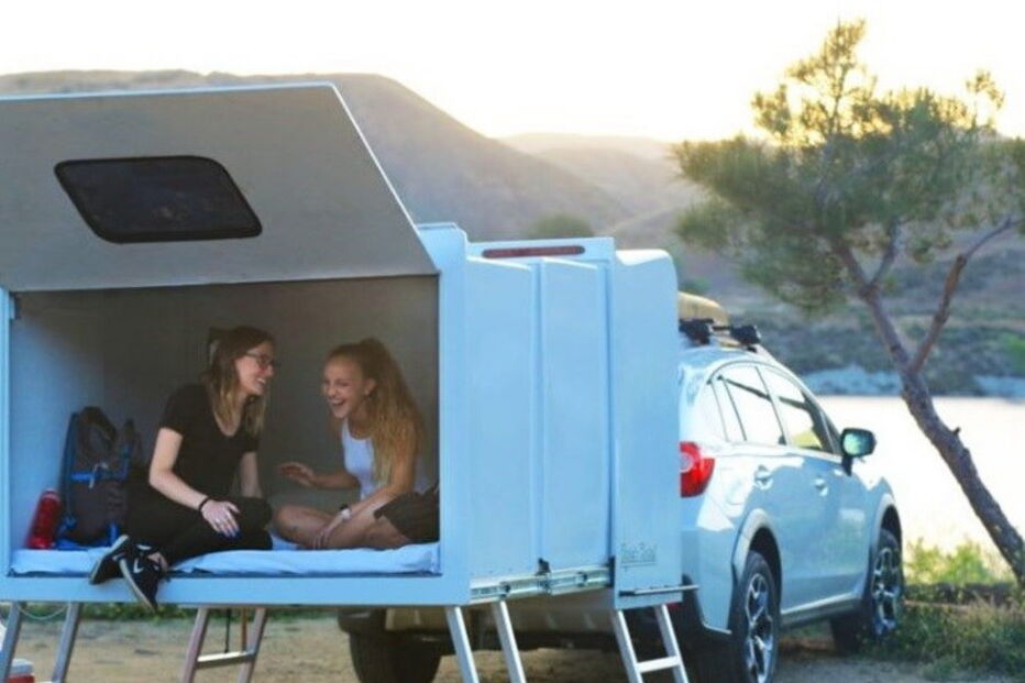 Caravana extensível sem rodas cria novo conceito de Hotel