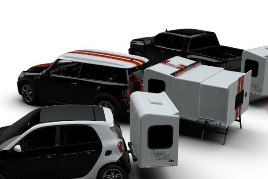 Caravana extensível sem rodas cria novo conceito de Hotel