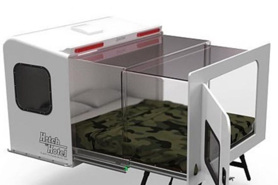 Caravana extensível sem rodas cria novo conceito de Hotel