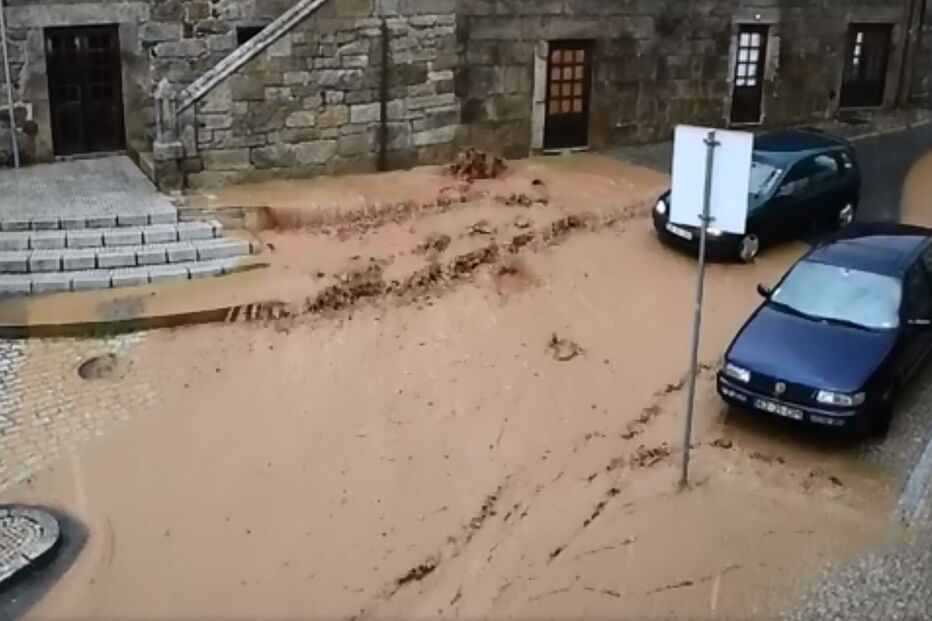 Enxurrada em Vila Pouca de Aguiar