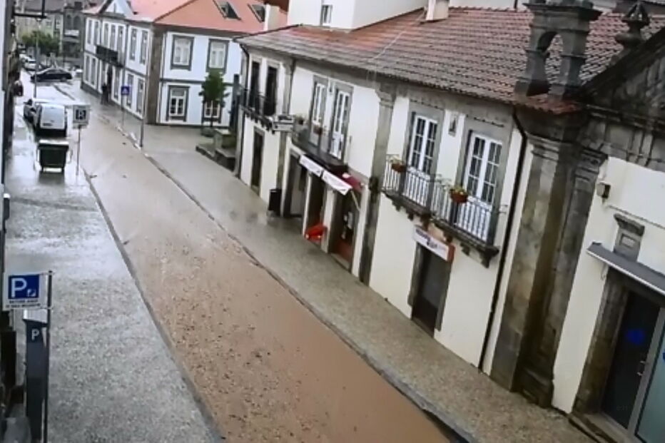 Enxurrada em Vila Pouca de Aguiar