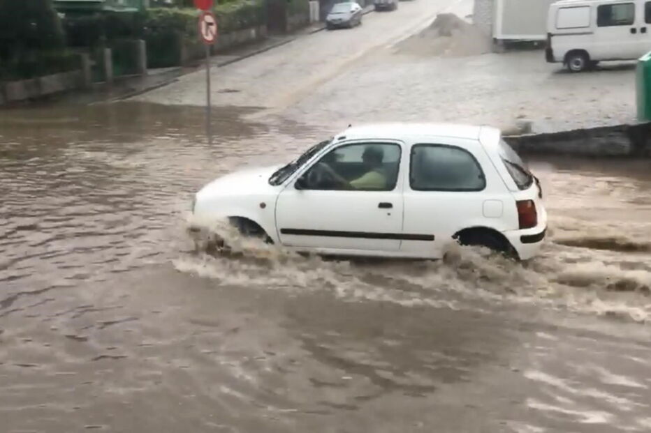 Inundações em Vila Pouca de Aguiar