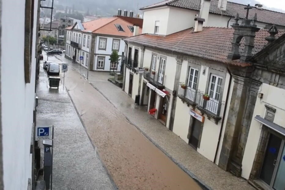 Inundações em Vila Pouca de Aguiar