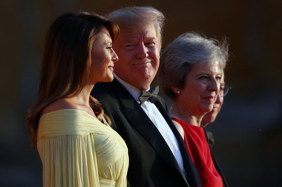 Trump em Londres 