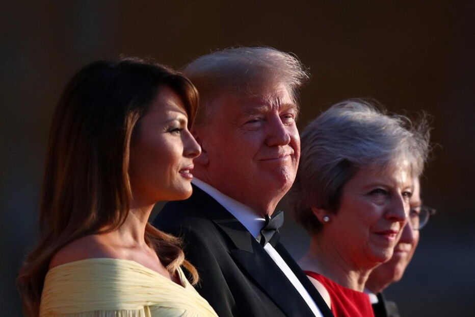 Trump em Londres 