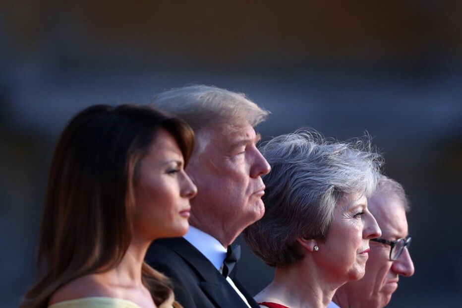 Trump em Londres 