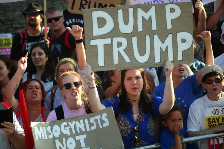 Protestos contra Trump