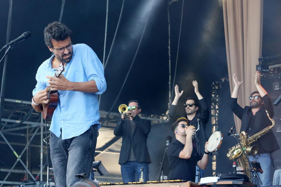 Miguel Araújo no Festival Alive