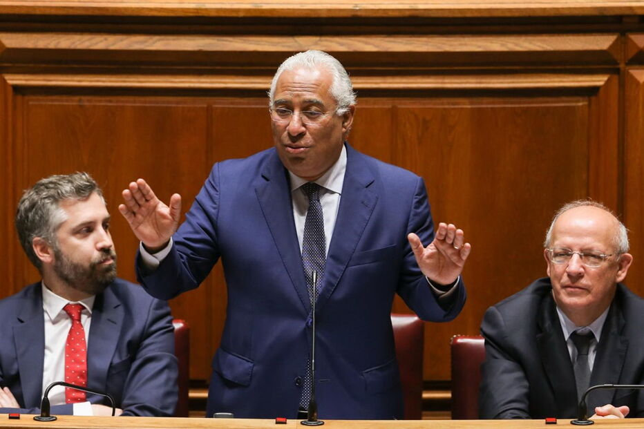 António Costa, Pedro Nuno Santos e Augusto Santos Silva