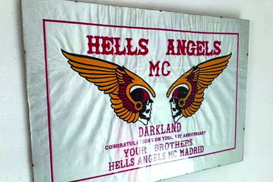 Bandeira dos Hell's Angels de Setúbal