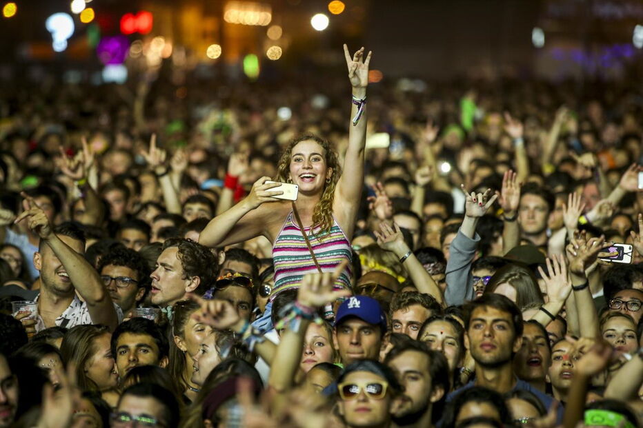 Segundo dia do Festival NOS Alive, no Passeio Marítimo de Algés