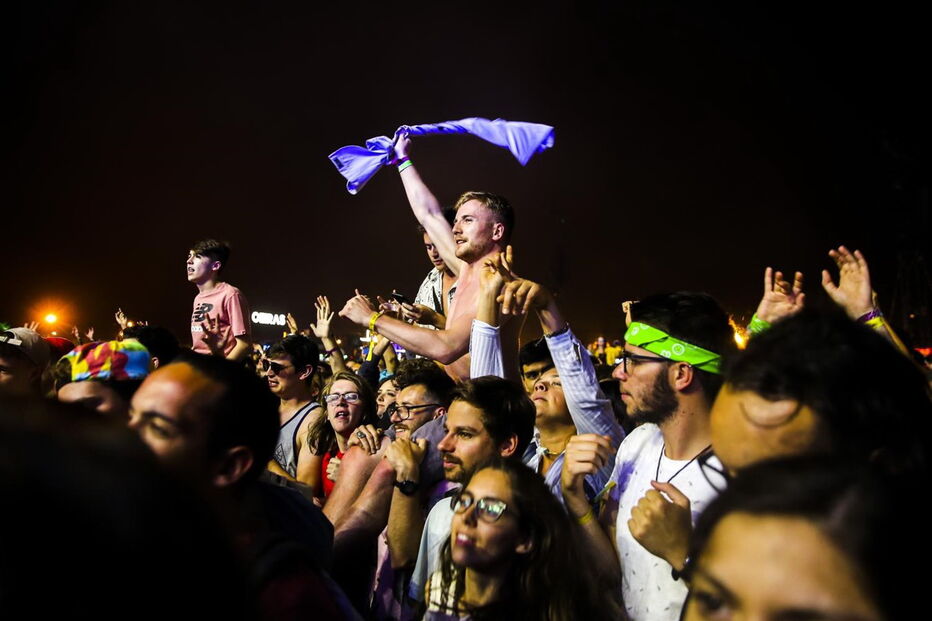 Segundo dia do Festival NOS Alive, no Passeio Marítimo de Algés