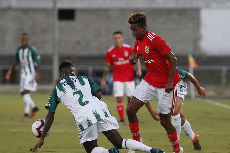 Gedson Fernandes no Jogo Benfica- Setúbal da pré-época
