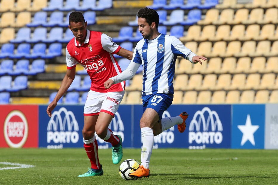 Bruno Costa num jogo do FC Porto B