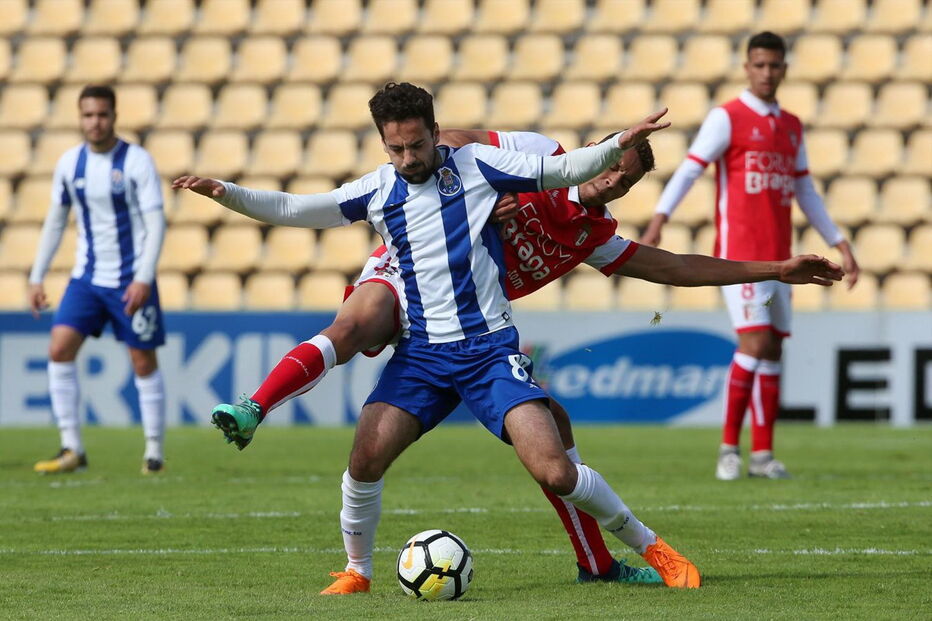 Bruno Costa num jogo do FC Porto B
