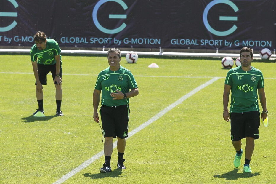 Jogo do Sporting contra o Neuchatel Xamax