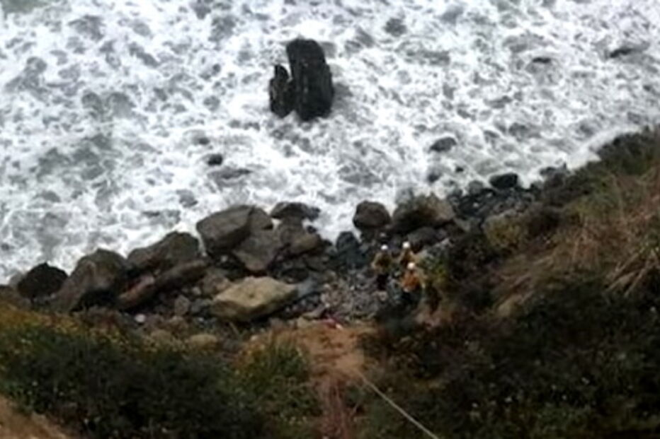 Jovem sobrevive sete dias depois de cair em penhasco na Califórnia