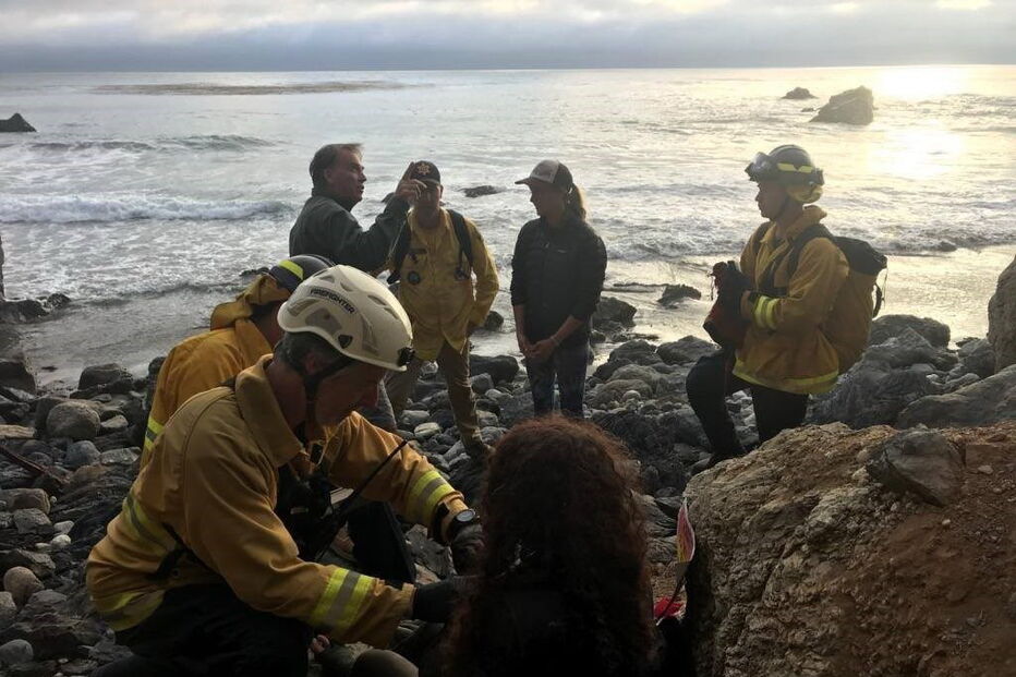 Jovem sobrevive sete dias depois de cair em penhasco na Califórnia