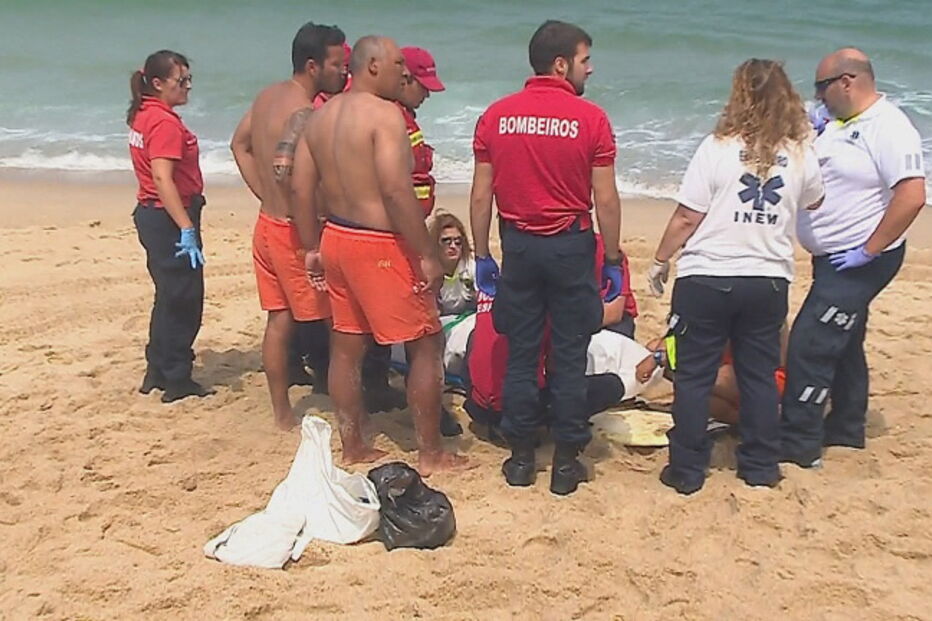 Homem morre após ser retirado do mar em praia de Espinho 