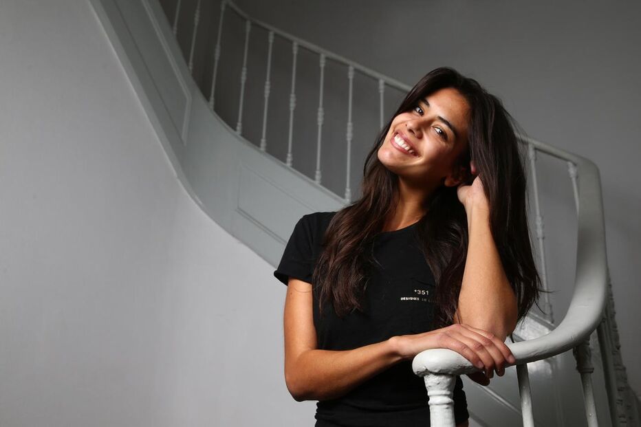 A atriz Isabela Valadeiro